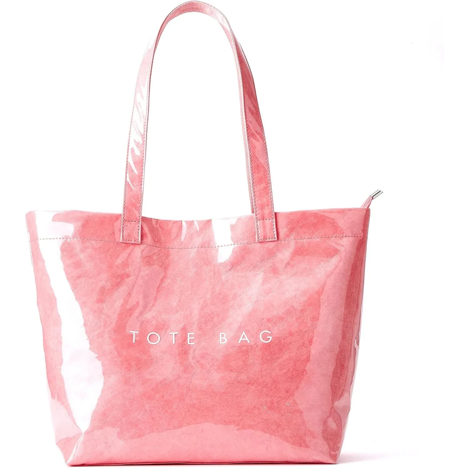Dupont Paper Pvc Zipper Eco Friendly Reusable Customizable Beach Tote