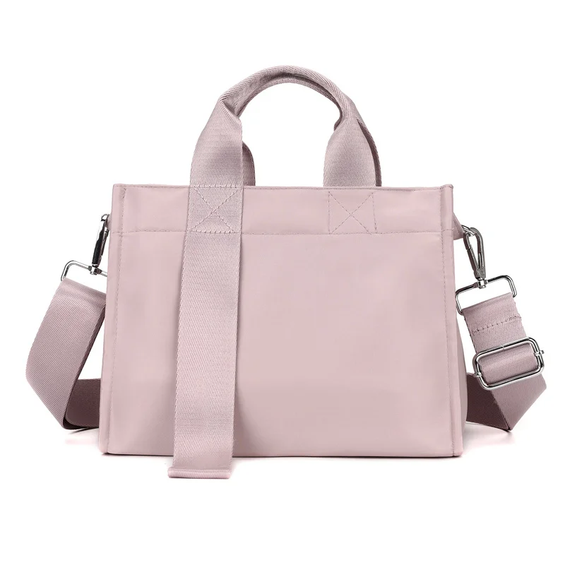 Oxford Fabric Folding Shopping Handbag Portable Advertisement Environmentally Friendly Bag