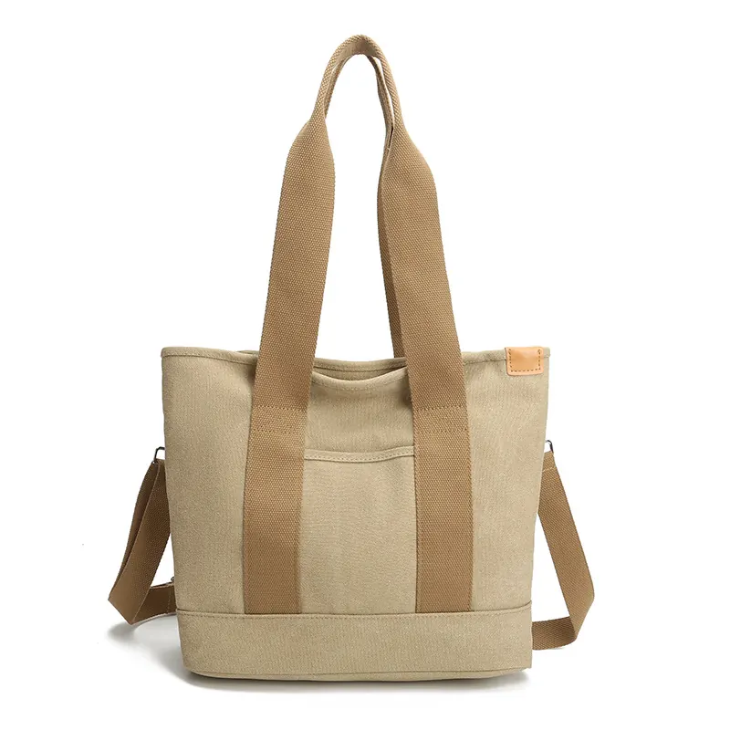 Simple And Fashionable Large Capacity Canvas Bag For Women Korean